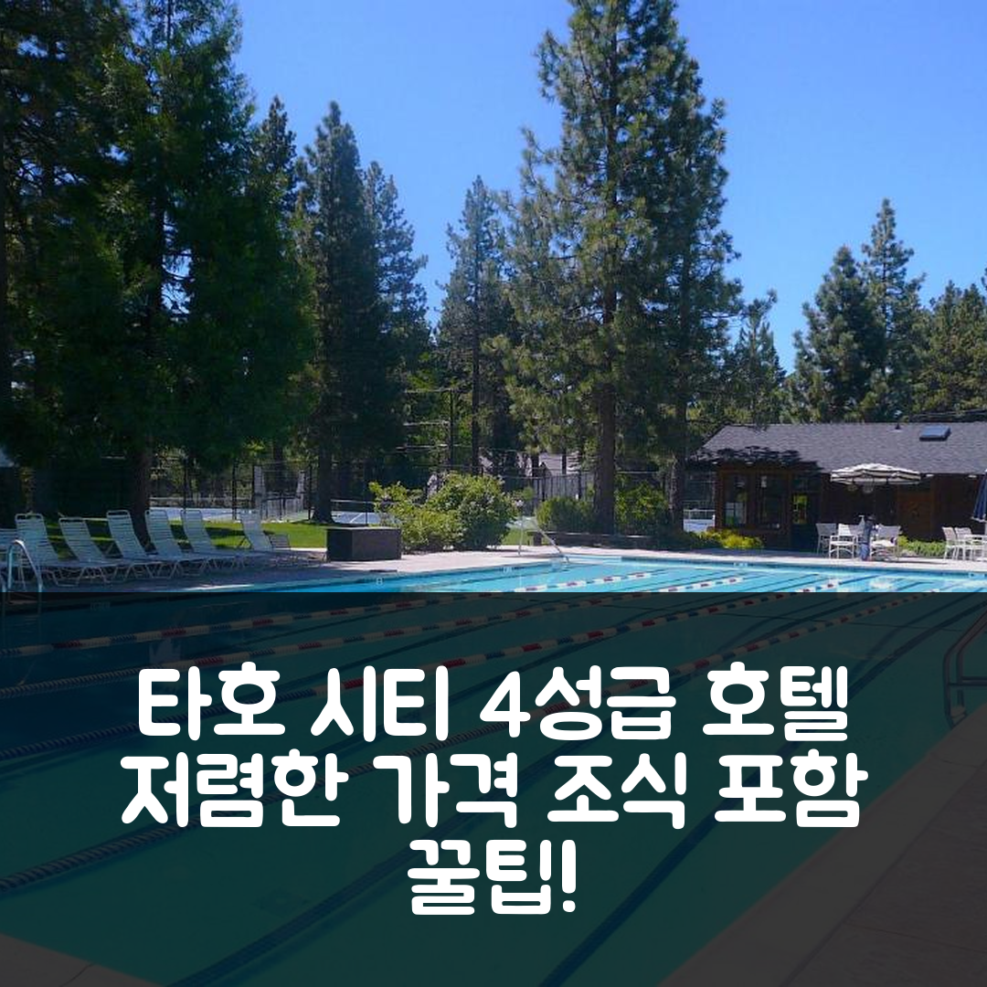 타호 시티 숙소 여행 호텔 추천 써니 데이즈 앳 달러 포인트 | 4성급 조식과 가성비 뛰어난 위치 5가지 팁