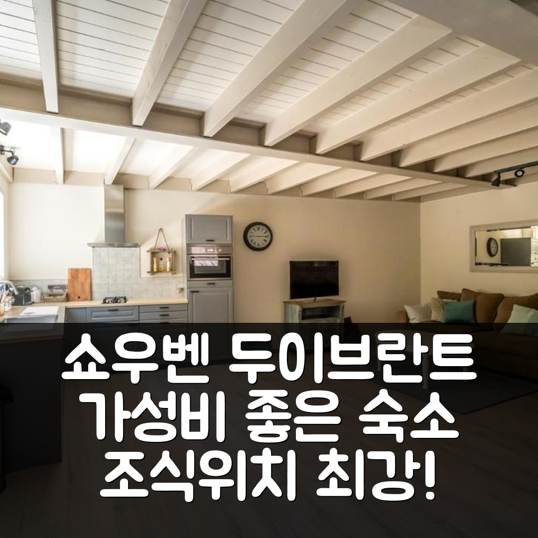 쇼우벤 두이브란트 숙소 여행 호텔 추천 잡 바스터 하우스 | 가성비와 조식, 위치 좋은 5가지 이유