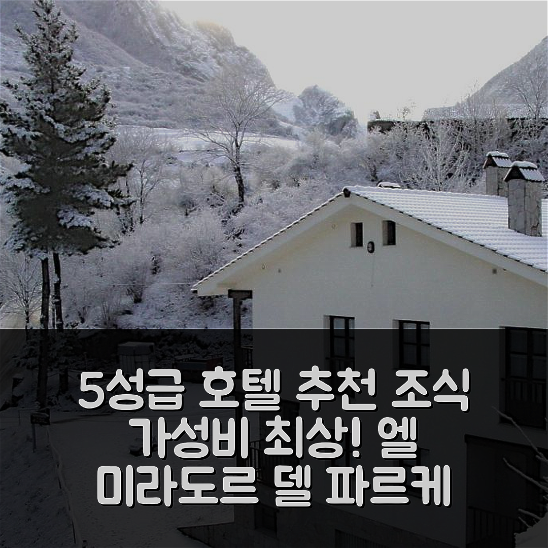 구아 숙소 여행 호텔 추천 엘 미라도르 델 파르케 | 조식과 가성비 뛰어난 5성급 호텔 위치 7가지 정보