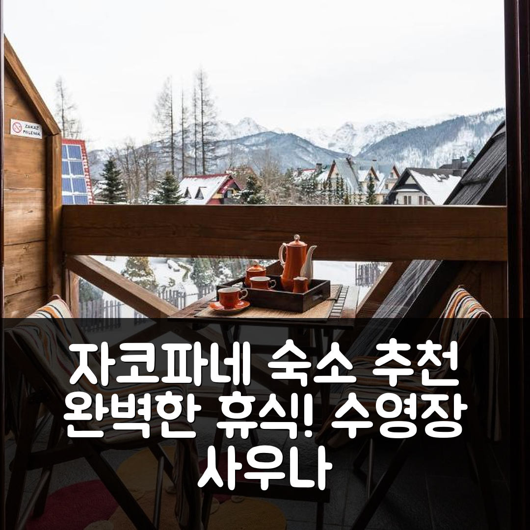 자코파네 숙소 여행 호텔 추천 아파트 팜아란초위 | 수영장과 사우나로 완벽한 휴식 7가지 팁