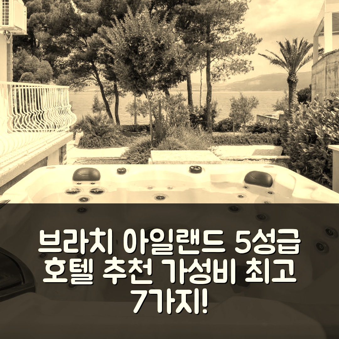 브라치 아일랜드 숙소 여행 호텔 추천 할리데이 하우스 드 피니스 | 5성급 조식과 수영장 가성비 뛰어난 7가지 이유