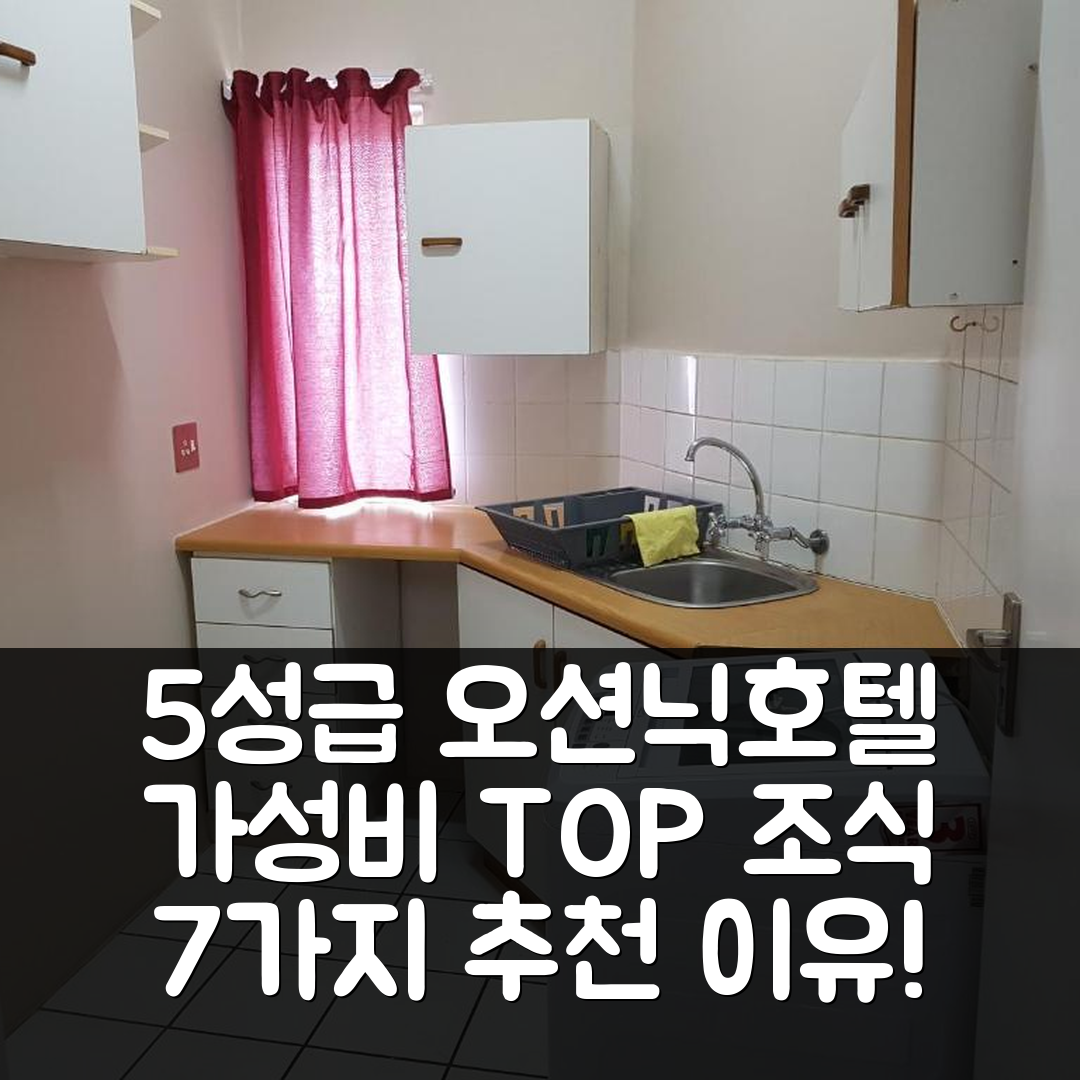 파크 라이니 숙소 여행 호텔 추천 오션닉 호텔 | 5성급 위치 가성비 좋은 조식 7가지 이유